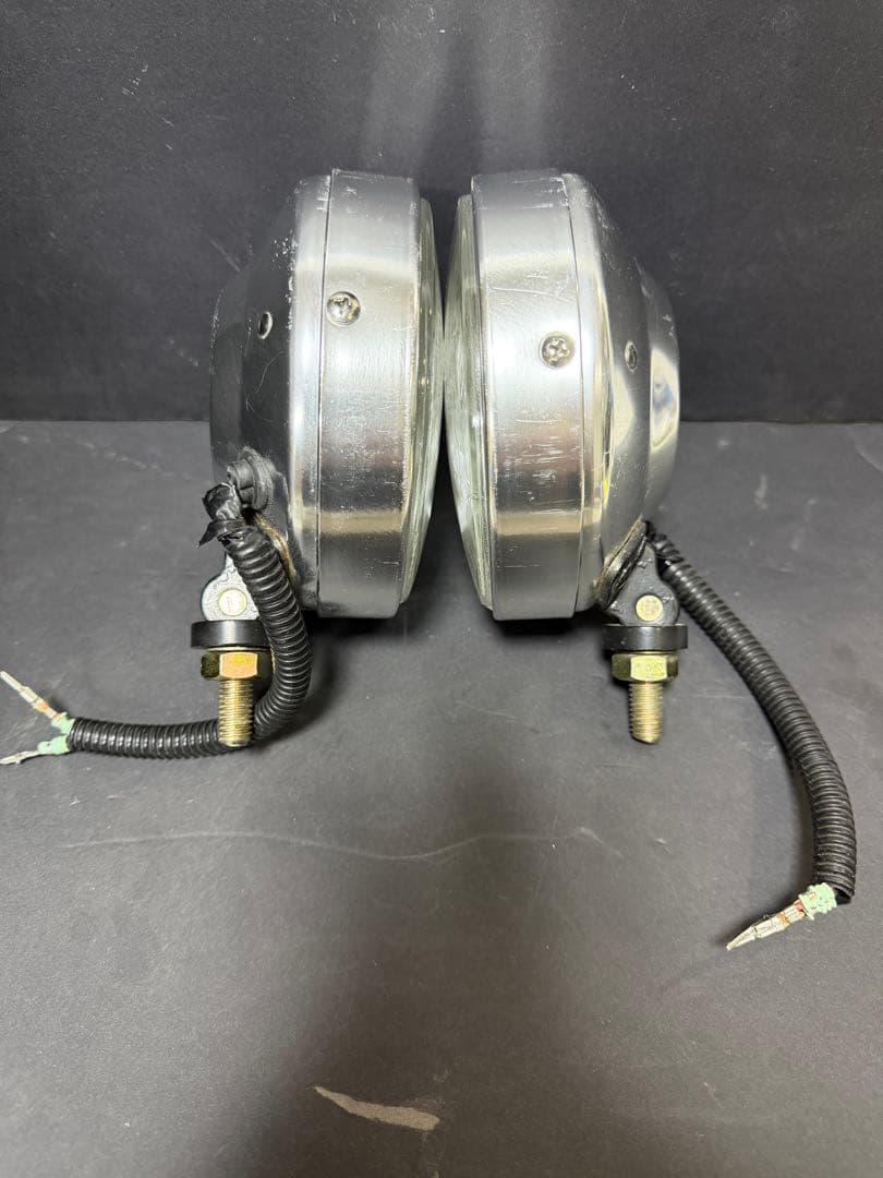 激レア　希少　当時物デュアルカウル用CIBIEフォグランプ/ライトカバー付シビエ