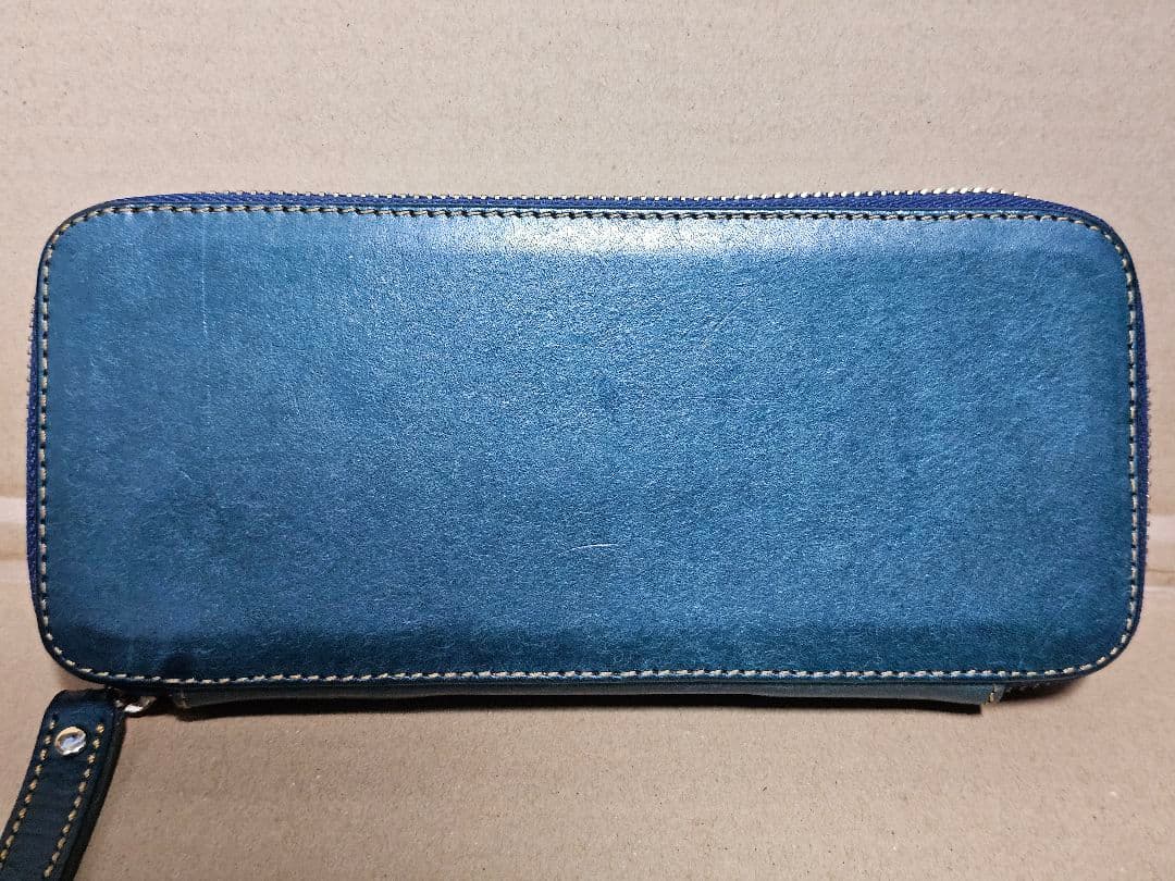 バハギア　ペンケース　ラウンドジップ型　プエブロ　オルテンシア