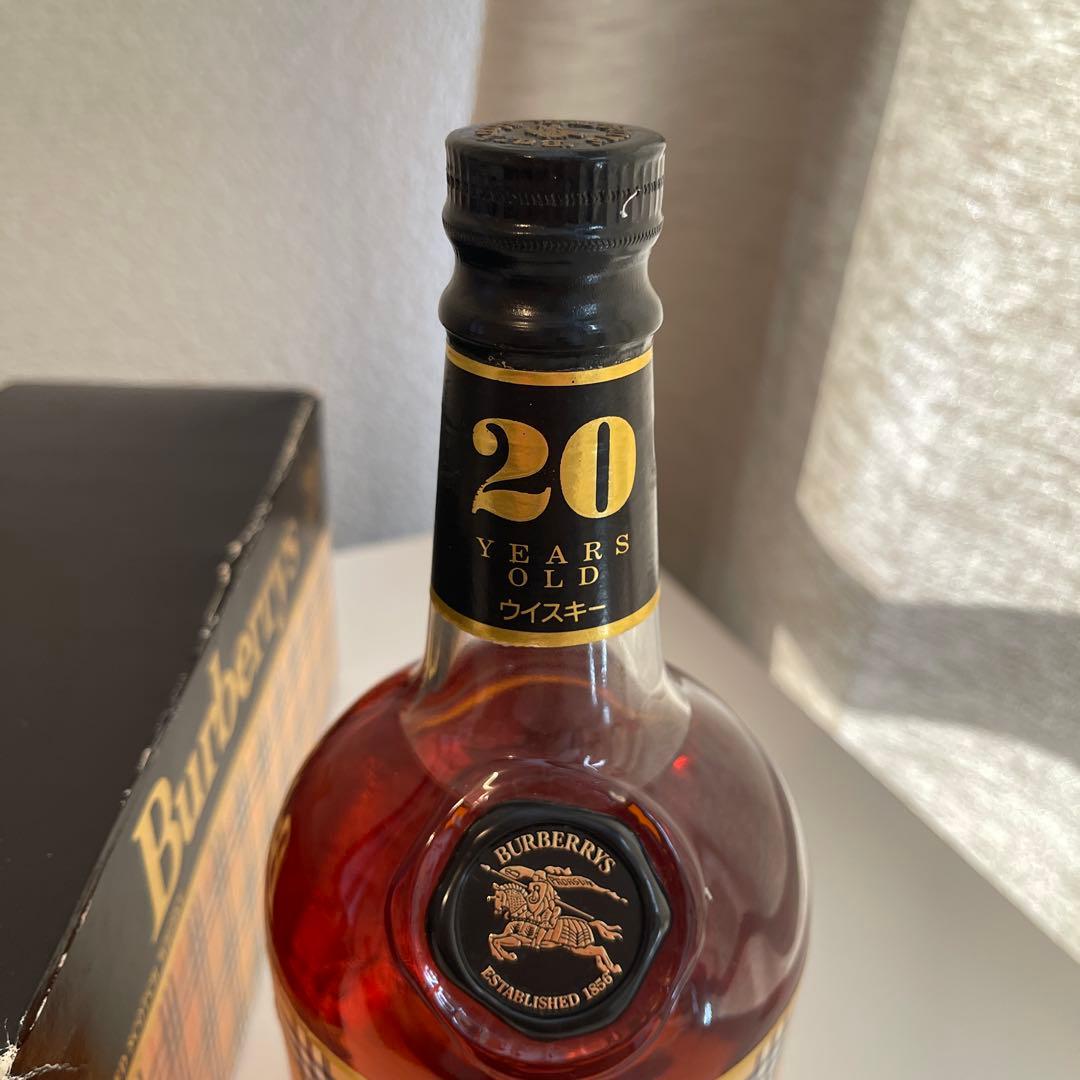 Burberrys バーバリー　20年　ウイスキー　ギフトボックス付