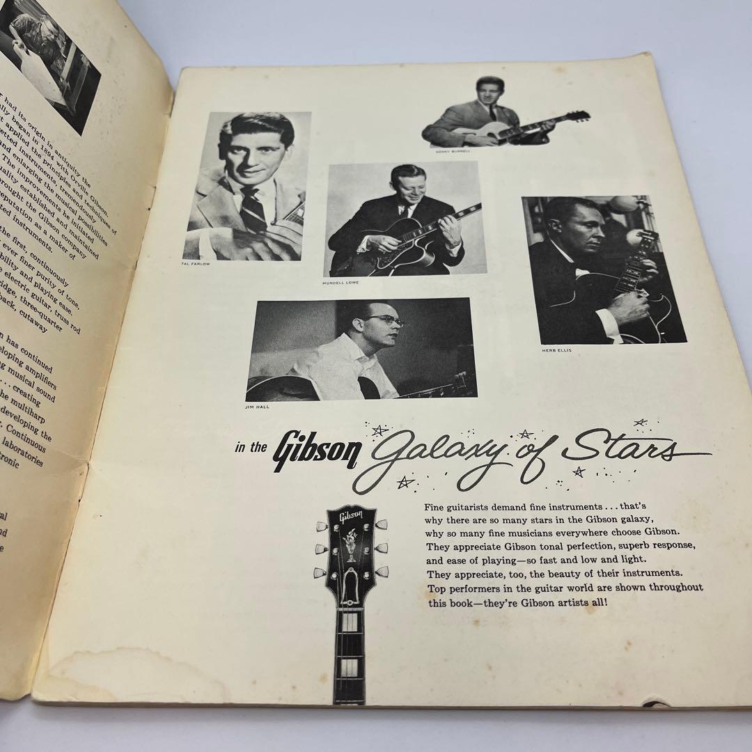 【希少】1960年 Gibson ギター・アンプカタログ