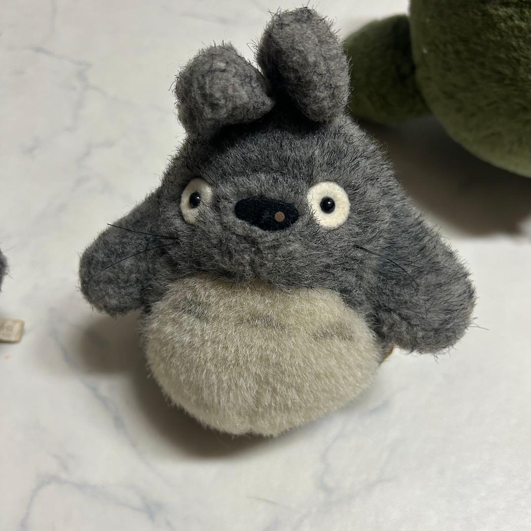 となりのトトロ　中トトロ　小トトロ ぬいぐるみ 徳間書店 3匹セット レトロ