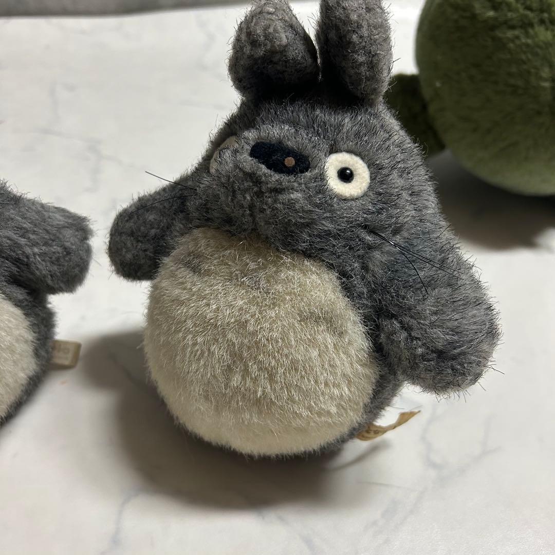 となりのトトロ　中トトロ　小トトロ ぬいぐるみ 徳間書店 3匹セット レトロ