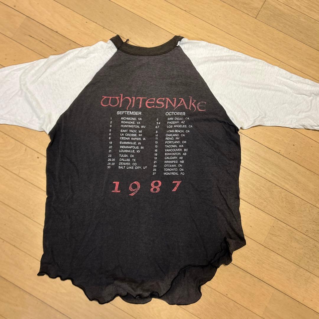whitesnake ヴィンテージ バンドTシャツ　XL 80年