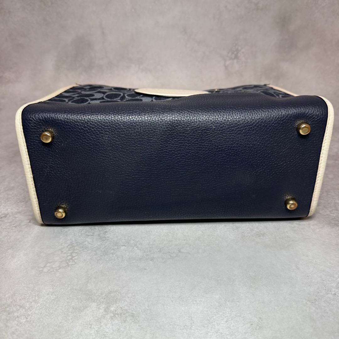 美品 コーチ デンプシートートバッグ C2826 ショルダーバッグ 2way