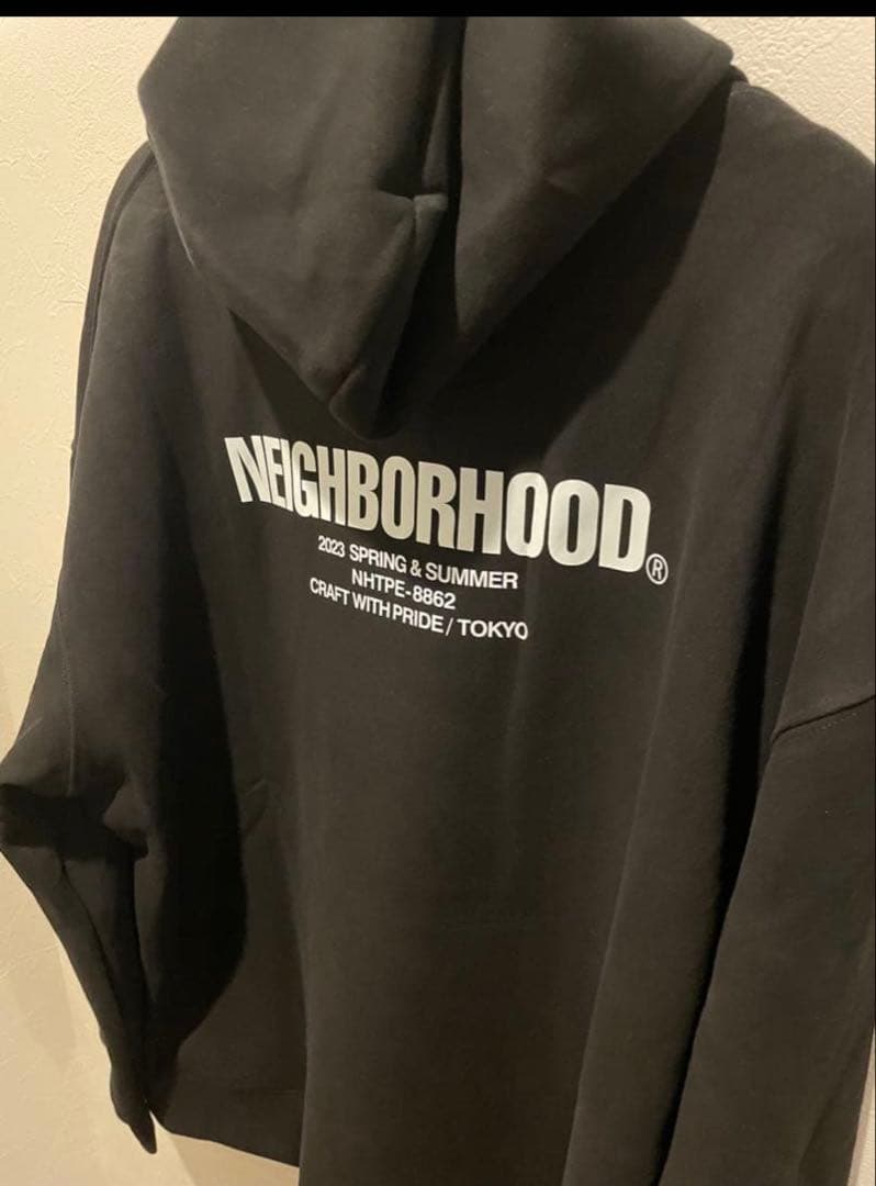 NEIGHBORHOOD. ブラックパーカー Lサイズ