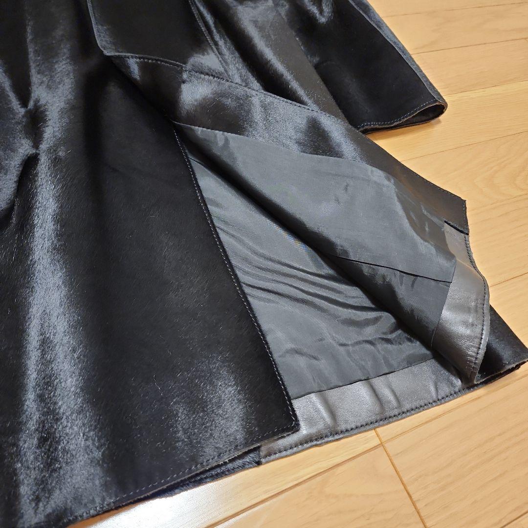 ブラック チェスターコート 3つボタン