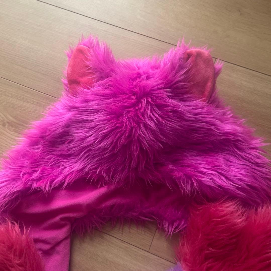 チェシャ猫マフラーキャップ