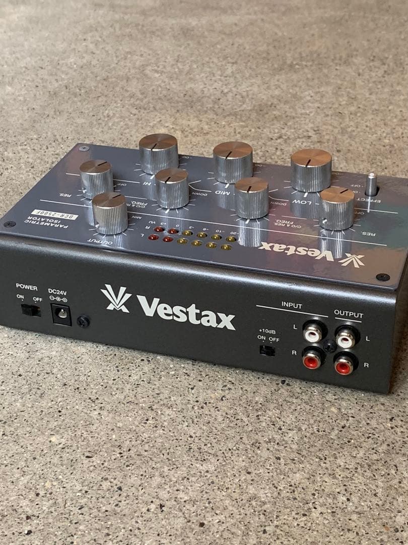 VESTAX DCR-2500F パラメトリック アイソレーター
