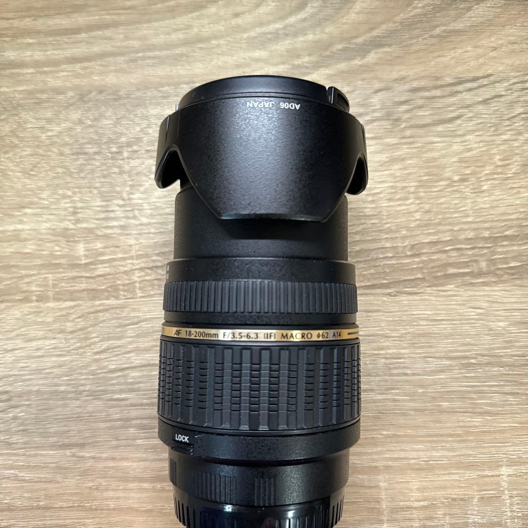 Tamron 18-200mm f/3.5-6.3 XR Di II LD +他
