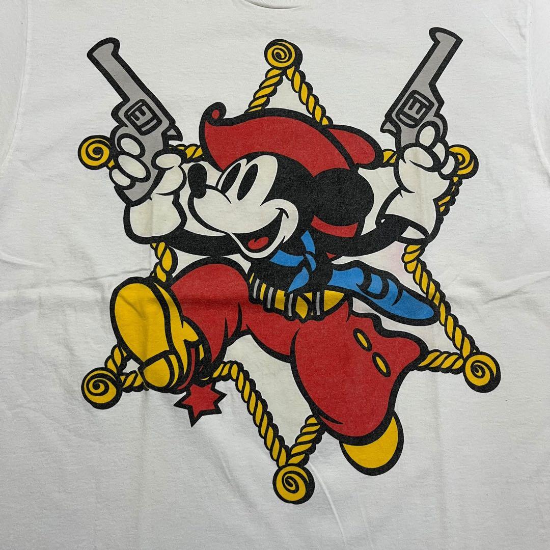 vintage DISNEY MICKEY 2丁拳銃 fits XL