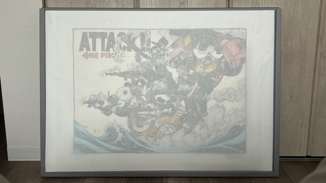 週末限定値下げ【複製原画】ONE PIECE マンガアート ATTACK!!