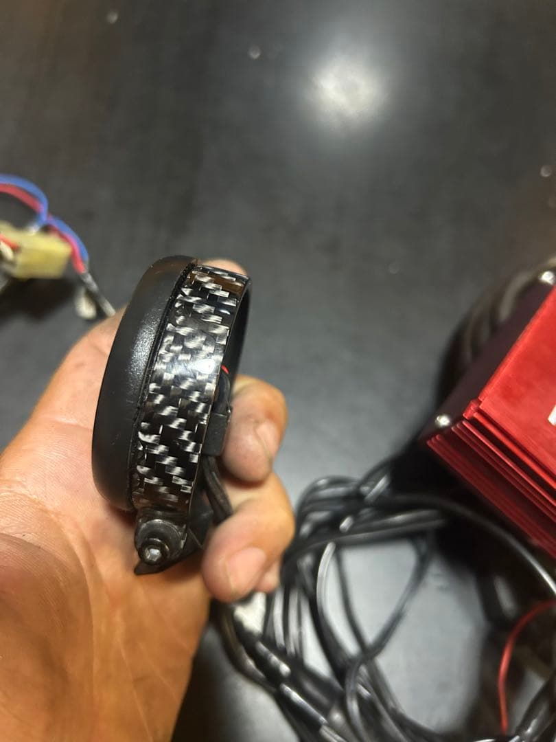 沖縄からアドレスＶ１２５Ｓ外しＰＬＸ空燃比計汎用