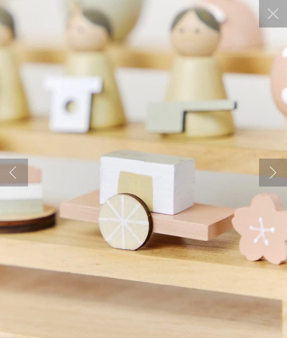 salut(サリュ)　収納できる雛人形セット