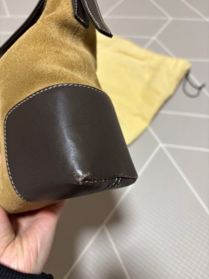 LOEWE ワンショルダーバッグ ベージュ/ブラウン