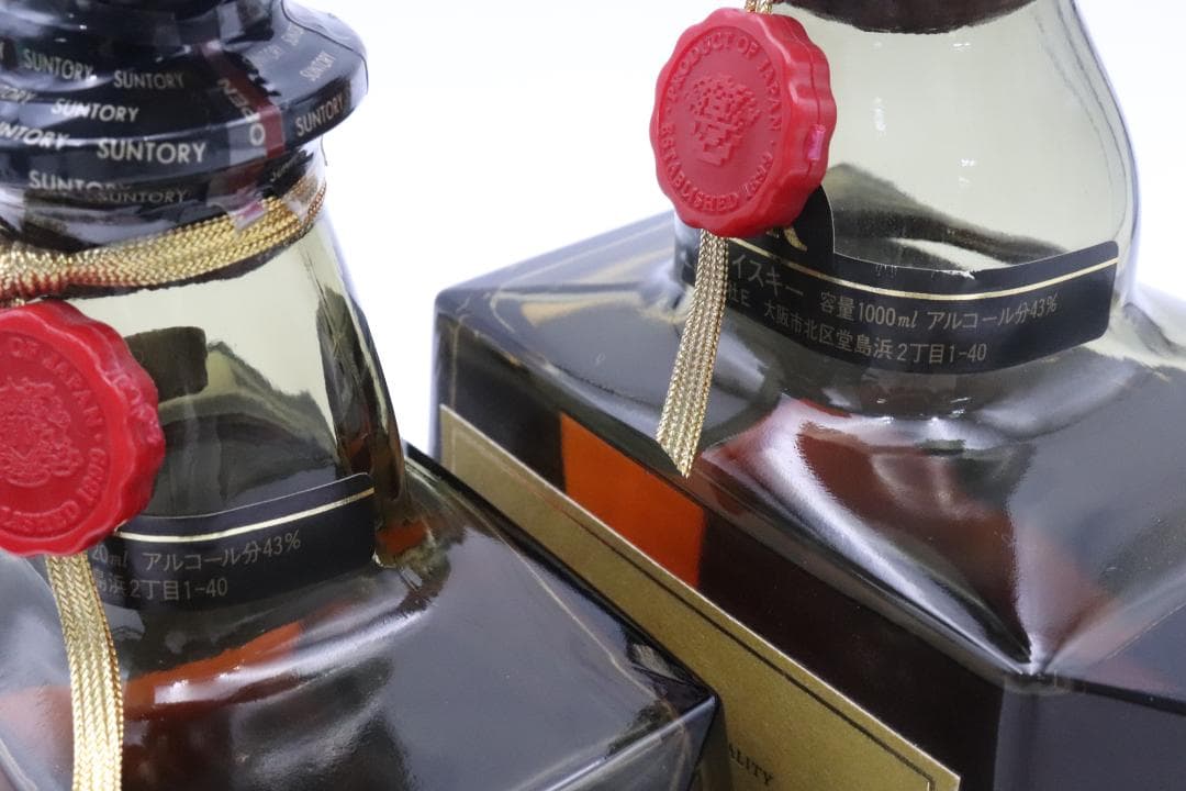 ★未開栓 ウイスキー 4本セット サントリー角 リザーブウイスキー ローヤル