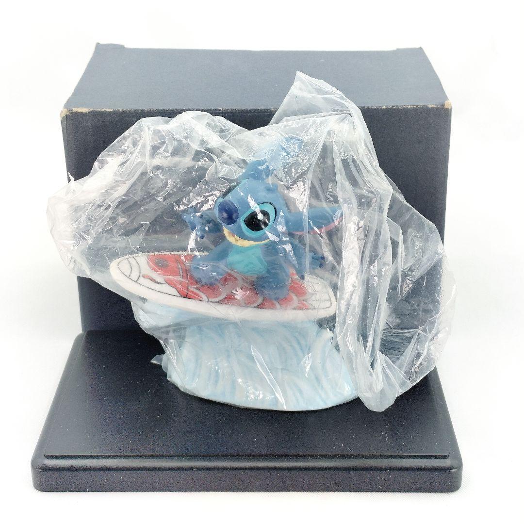 陶器製 スティッチ 波乗り飾り 鯉のぼり サーフィン ディズニー フィギュア