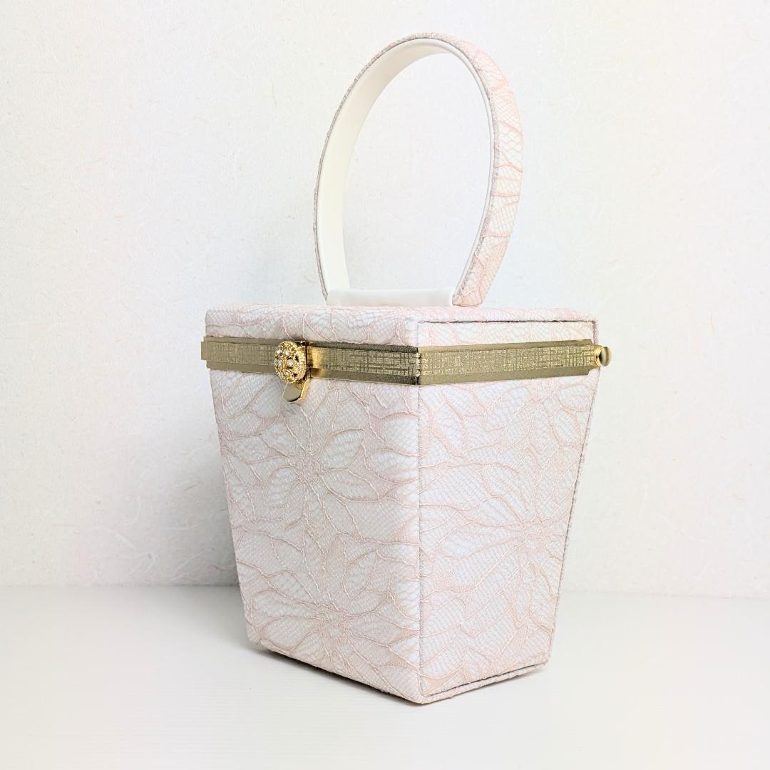 草履 バッグ セット フォーマル レース ピンク フリーサイズ u112