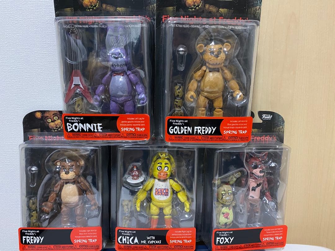 Five Nights at Freddy's フィギュア5体コンプリートセット