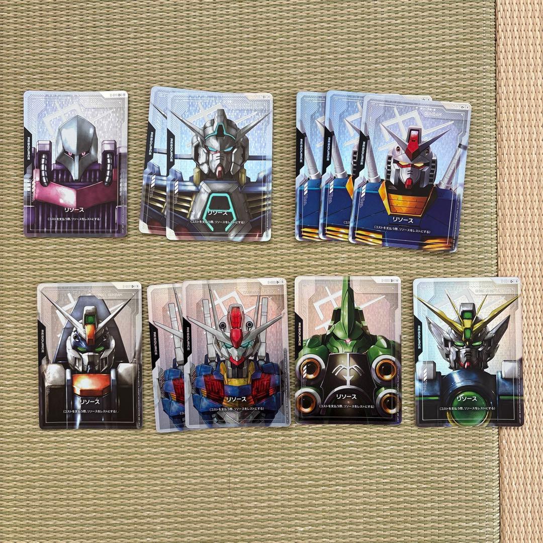 ガンダムカードゲーム引退品まとめ