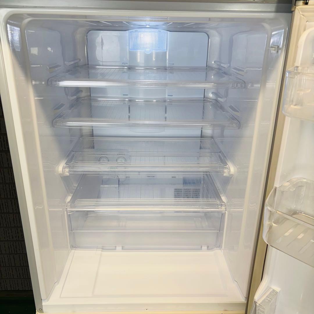 SHARP 350L 冷蔵庫 両開き ロータイプ【地域限定配送無料】