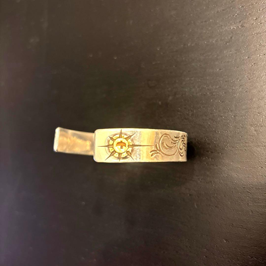 一点物ゴローズgro'sオールドOLD唐草ブレス　エンド掘り太陽