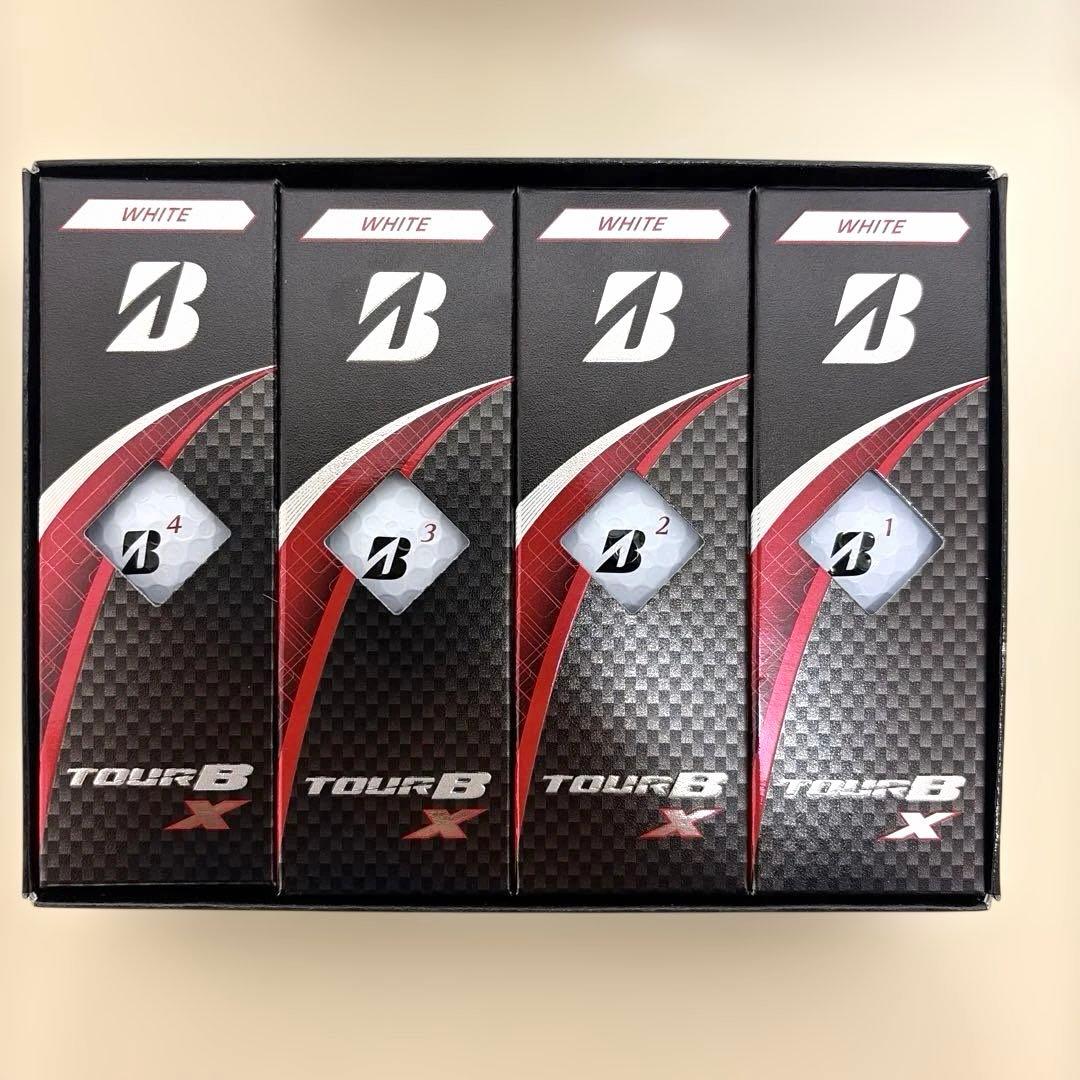 【3ダース】ブリヂストン TOUR B X ゴルフボール