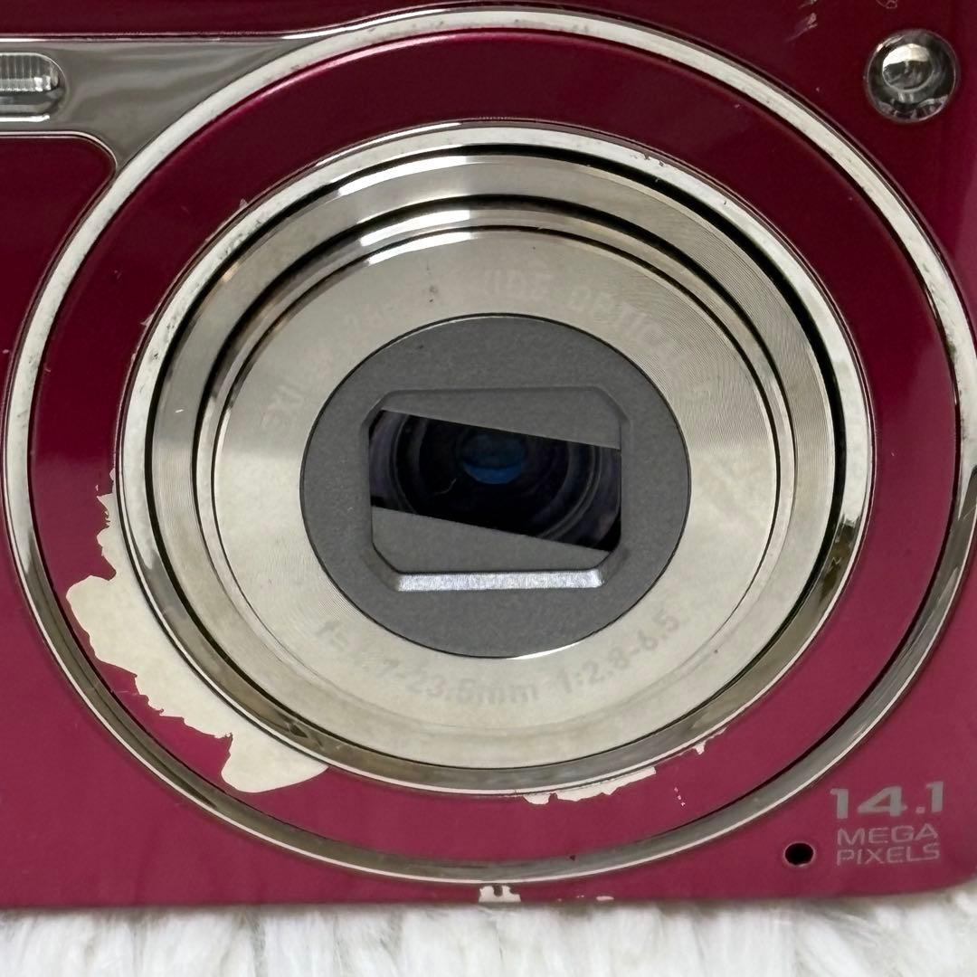 CASIO カメラ　エクシリム　EX-Z2000 レッド コンデジ　動作品