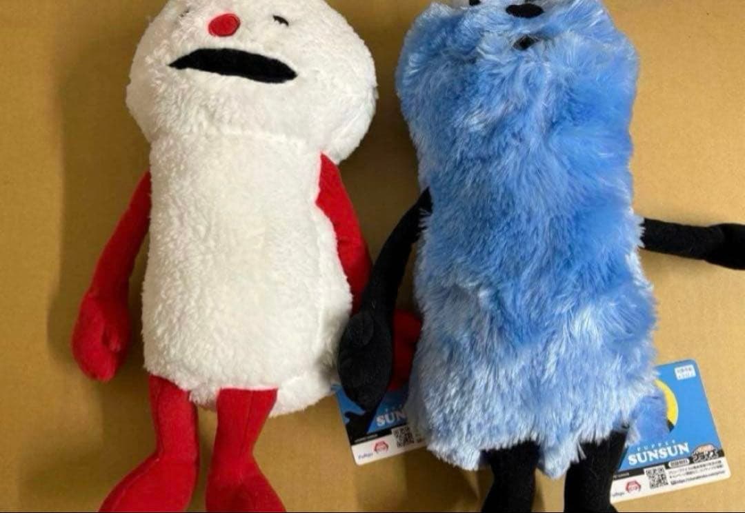 パペットスンスン　おすわりBigぬいぐるみ　スンスン＆ノンノン