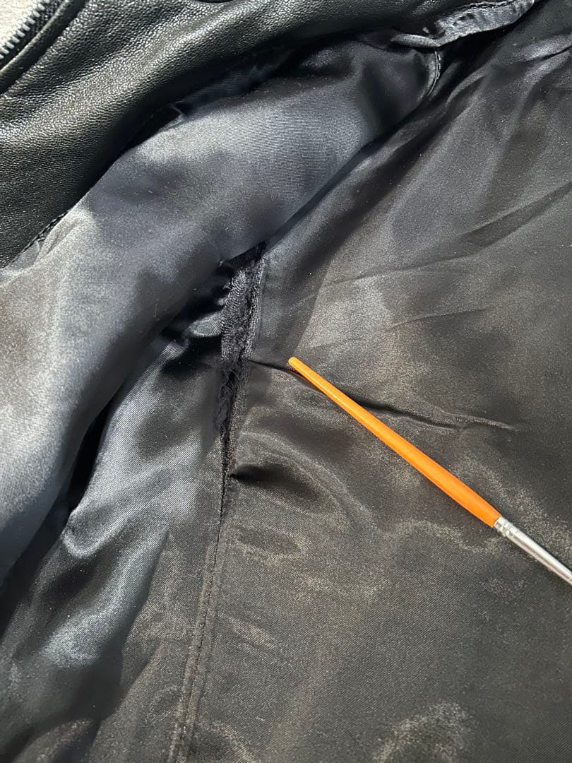 EKAM エカム レザージャケット ライダースジャケット ラムレザー ブラック黒