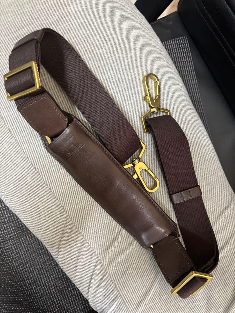 TUMI 68560D BEACON HILL レザー本革 ブリーフ　ビジネス茶