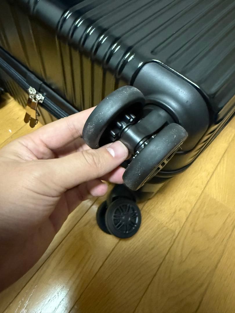 EXCITECH Biz スーツケース Lサイズ 97L ブラック