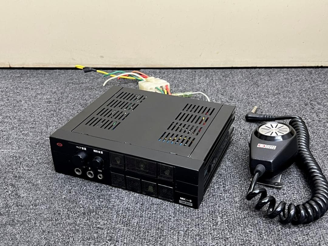 大阪サイレン 電子サイレンアンプMK-9 TSK-502 12v50w
