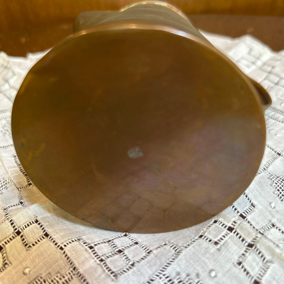 秘蔵/稀少ドイツCarl Deffner Esslingen銅の水差し/花生け