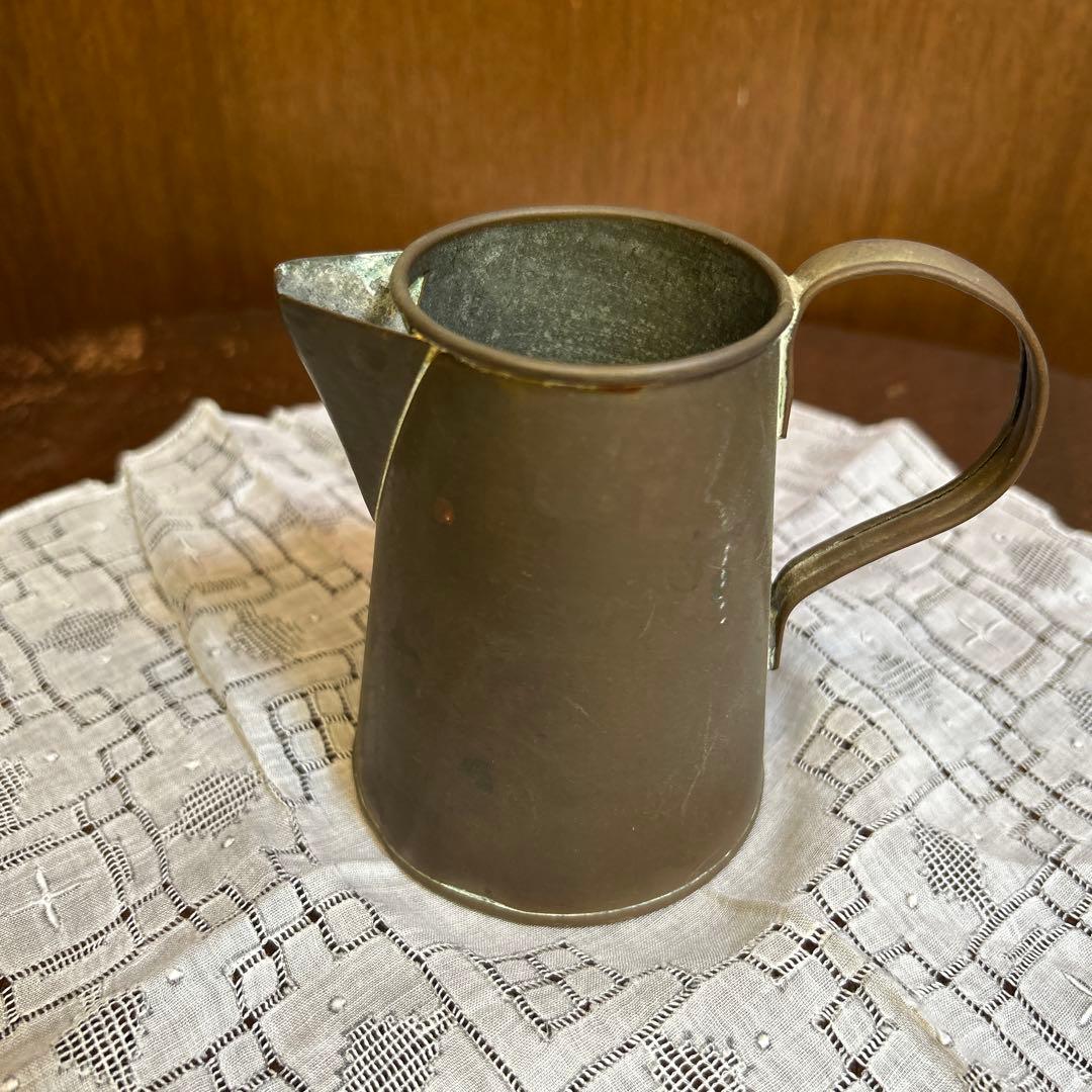 秘蔵/稀少ドイツCarl Deffner Esslingen銅の水差し/花生け