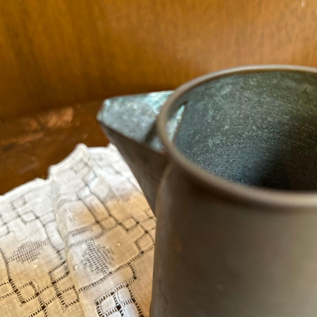 秘蔵/稀少ドイツCarl Deffner Esslingen銅の水差し/花生け