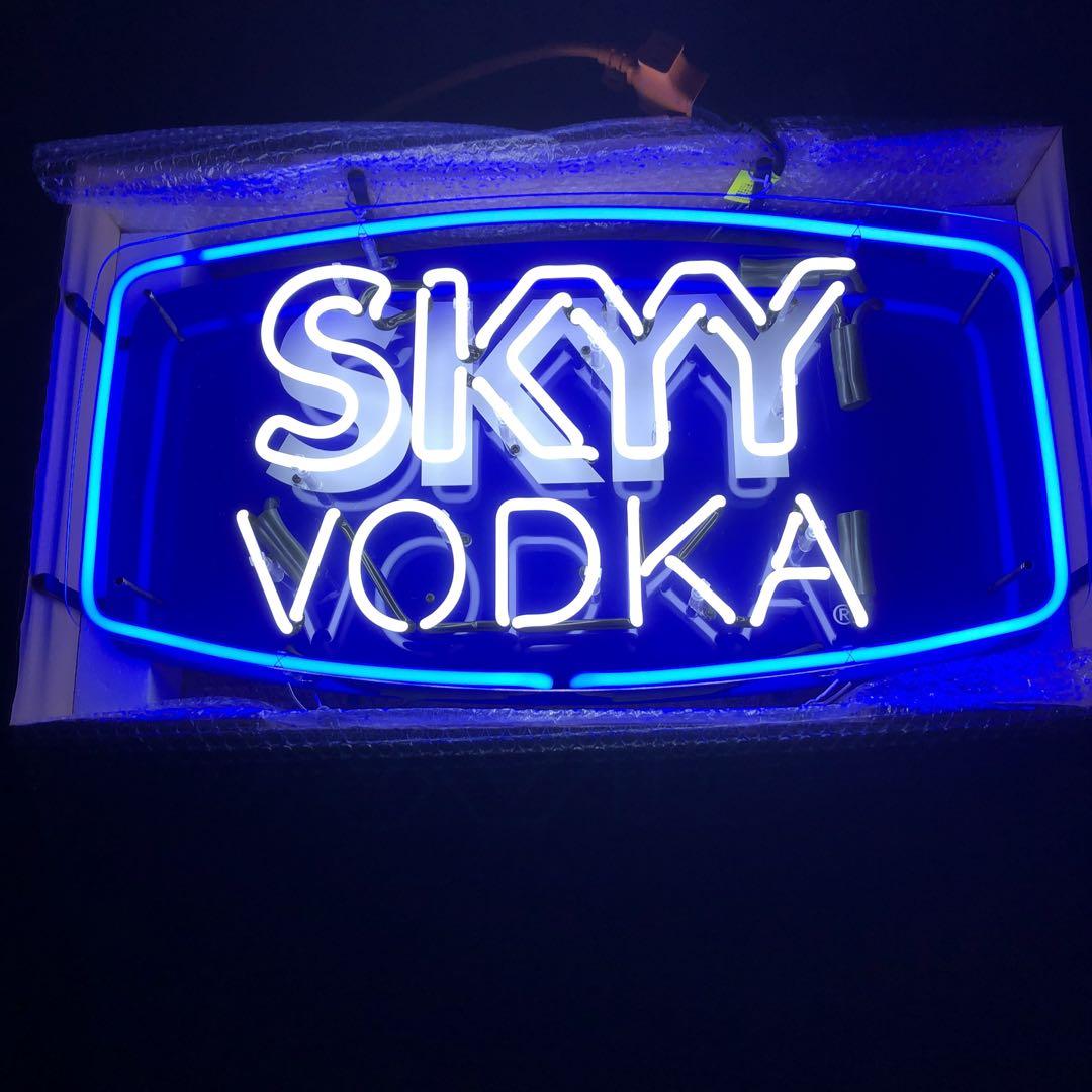SKYY VODKA スカイウォッカ　ネオン　サイン