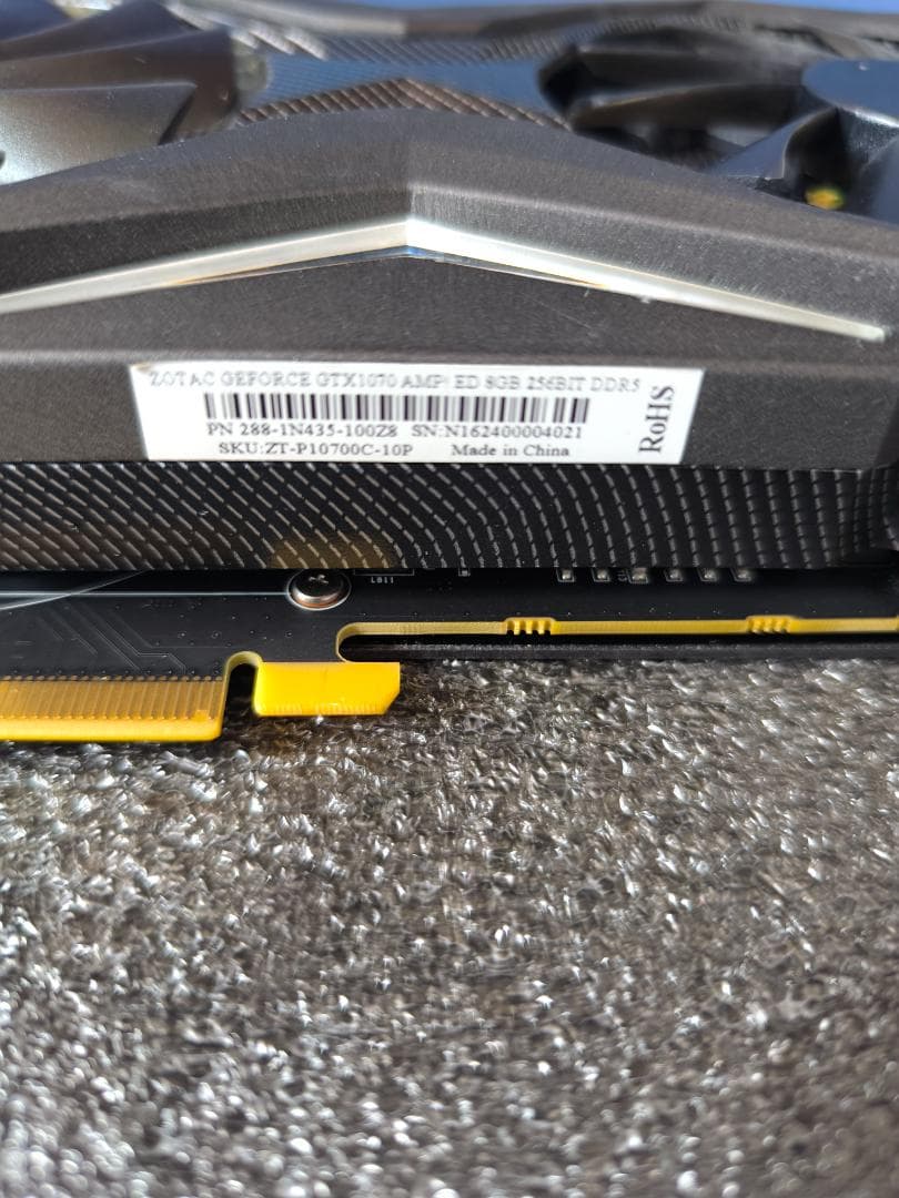 グラフィックボード・グラボ・ビデオカード ZOTAC GeForce GTX1070amp EDITION 8GB