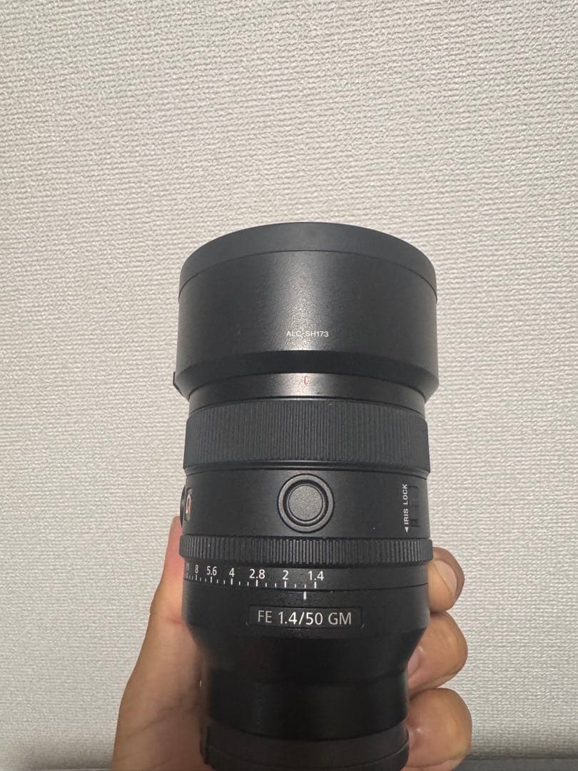 50mm GM f1.4単焦点レンズ　ソニー　sony