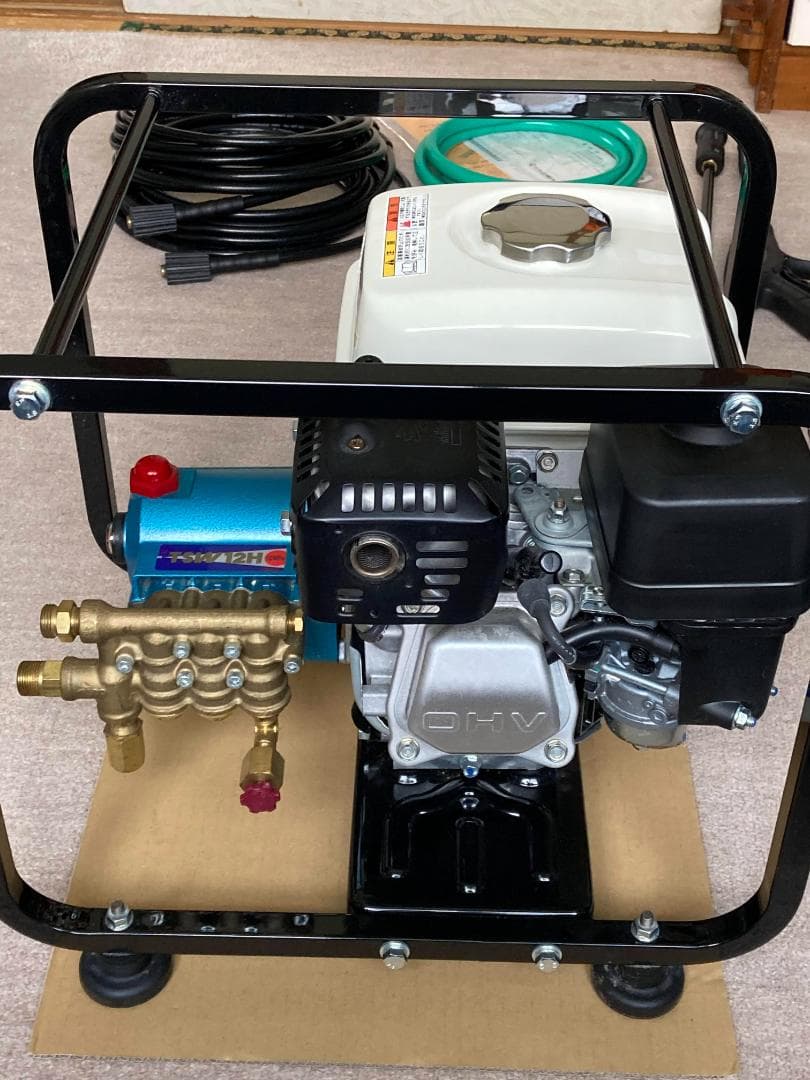 丸山製作所 エンジン高圧洗浄機 TSW12H 高圧 8mホース 2本