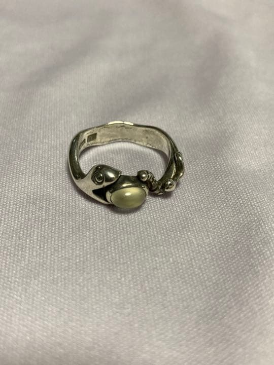 エムズコレクション　シルバーリング　ムーンストーン