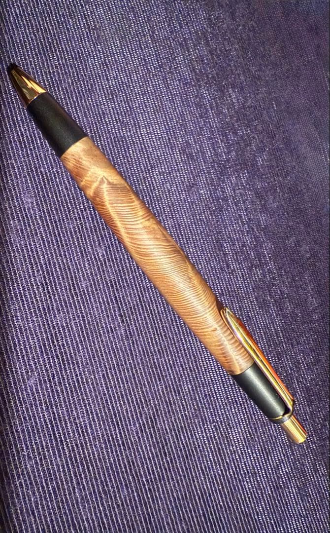 １週間限定価格！屋久杉工房京光明瘤　無垢　シャーペン0.5mm