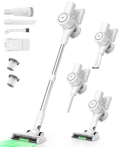 掃除機 コードレス ブラシレスモーター コードレス掃除機 一人暮らし 緑色LED