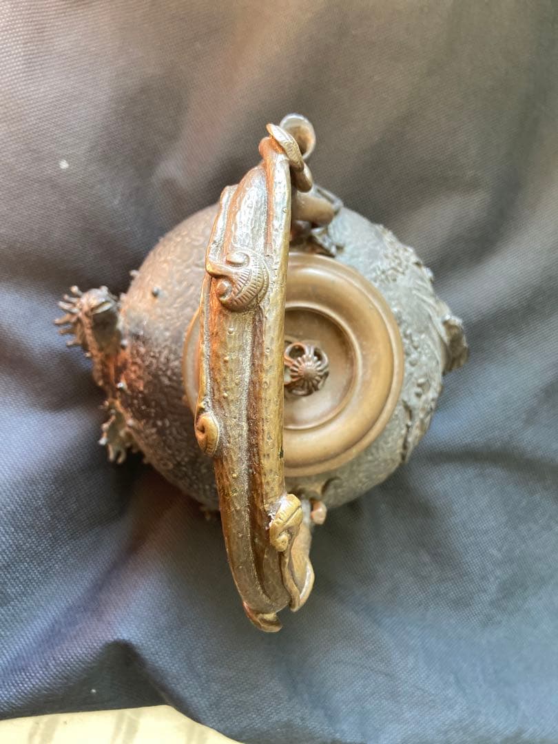 shopping　茶道具 鉄瓶　亀文堂鉄壺　鯉のぼり