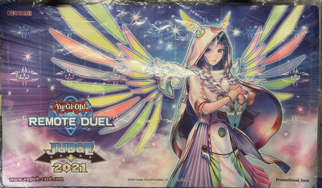 遊戯王 宣告者の神巫 未開封プレイマット　KONAMI公式品