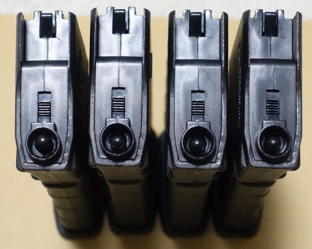 【MAGPUL PTS】マルイ次世代M4電動ガン用P-MAG（BK）4本セット