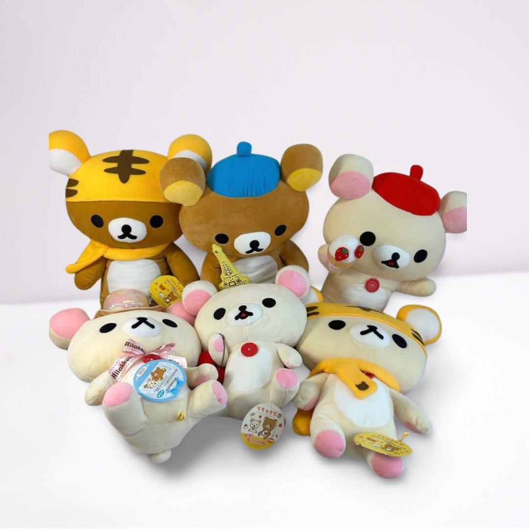 リラックマ コリラックマ　ぬいぐるみ 6体セット