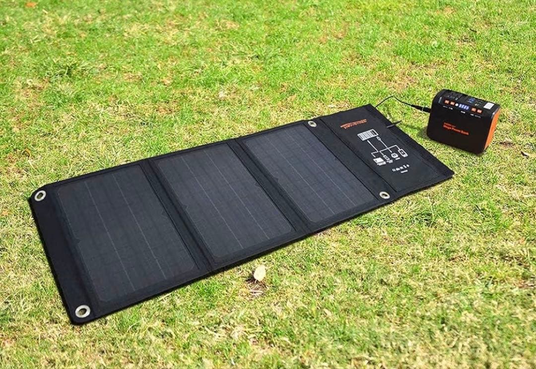 エバーブライト メガパワーバンクとソーラーパネルの安心セット