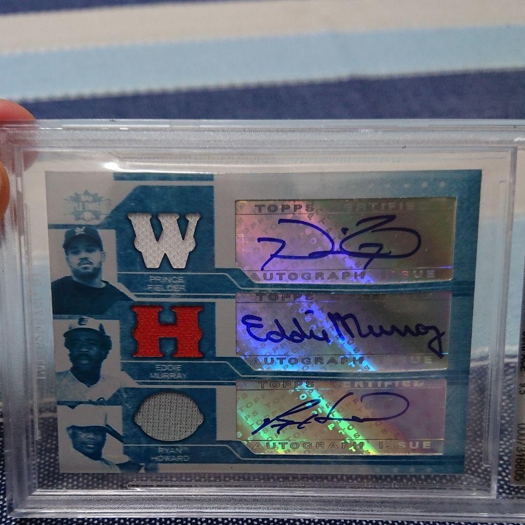 FIELDER,MURRAY,HOWARD トリプルオート 世界１枚限定