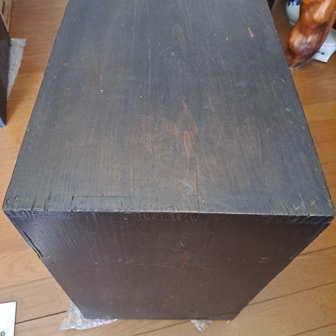 明治12年 　お誂え箪笥　鍵付 6段　引き出し　武田庄右衛門依頼品