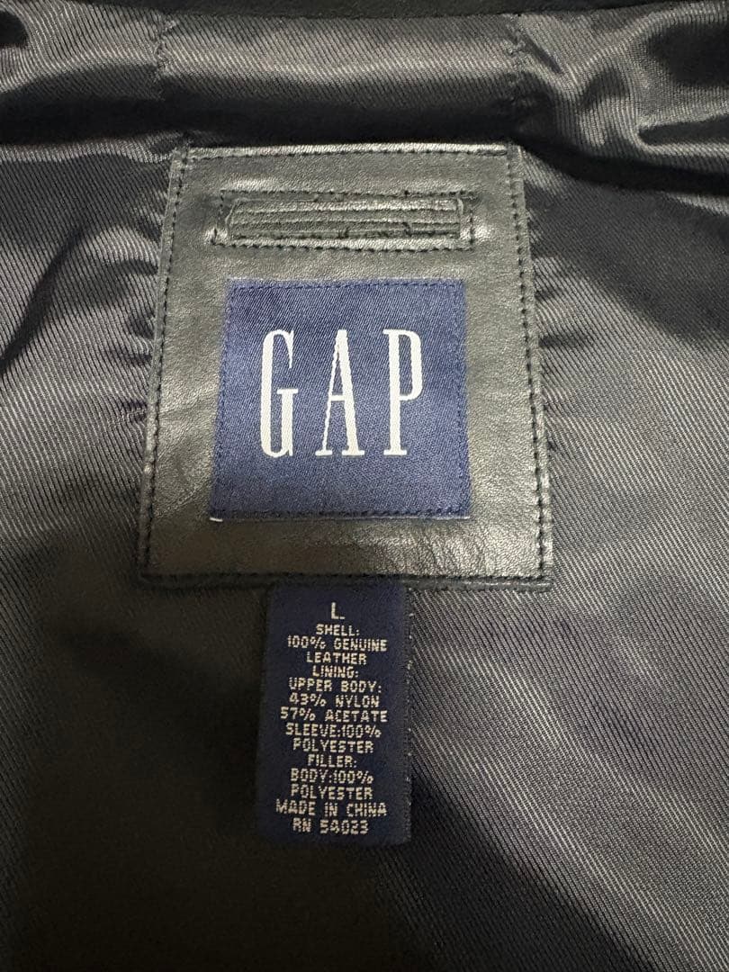 ★美品★ GAP オールド ギャップ レザージャケット L 本革 野村訓市